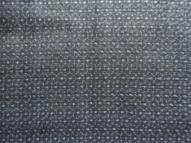 JAPANESE KIMONO / ANTIQUE MENS ENSEMBLE KIMONO / SILK / DORO OSHIMA TSUMUGI